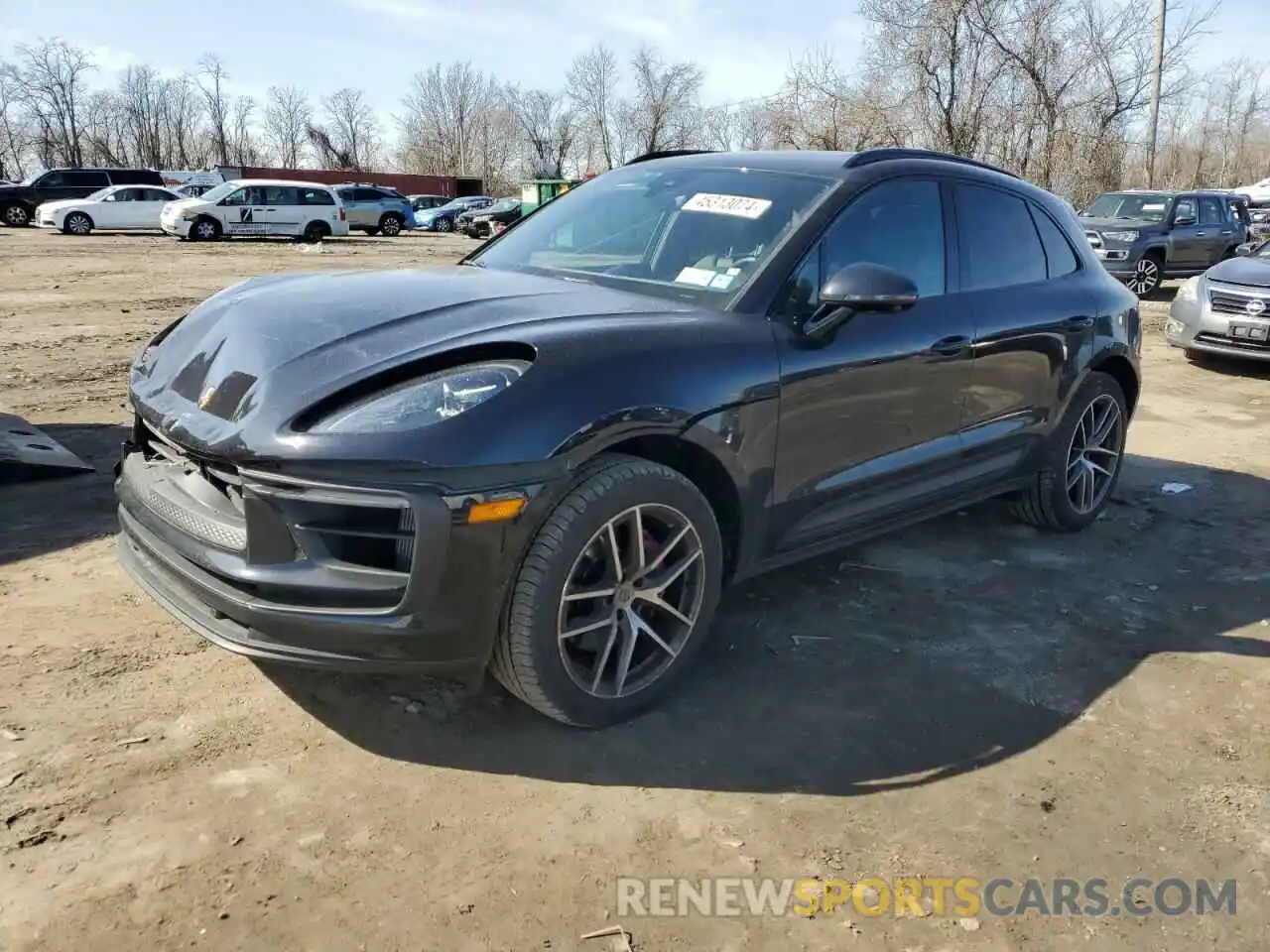 1 Photograph of a damaged car WP1AG2A50NLB21248 PORSCHE MACAN 2022