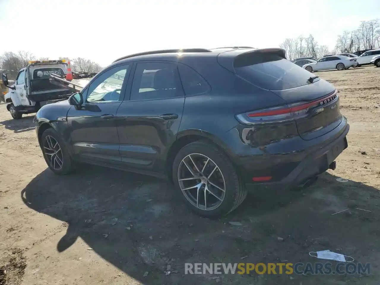 2 Photograph of a damaged car WP1AG2A50NLB21248 PORSCHE MACAN 2022