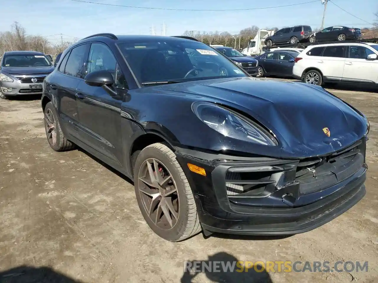 4 Photograph of a damaged car WP1AG2A50NLB21248 PORSCHE MACAN 2022