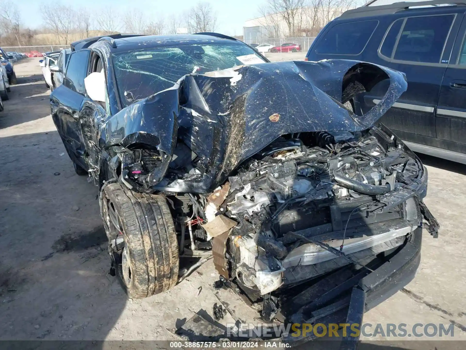 6 Photograph of a damaged car WP1AG2A53NLB24497 PORSCHE MACAN 2022