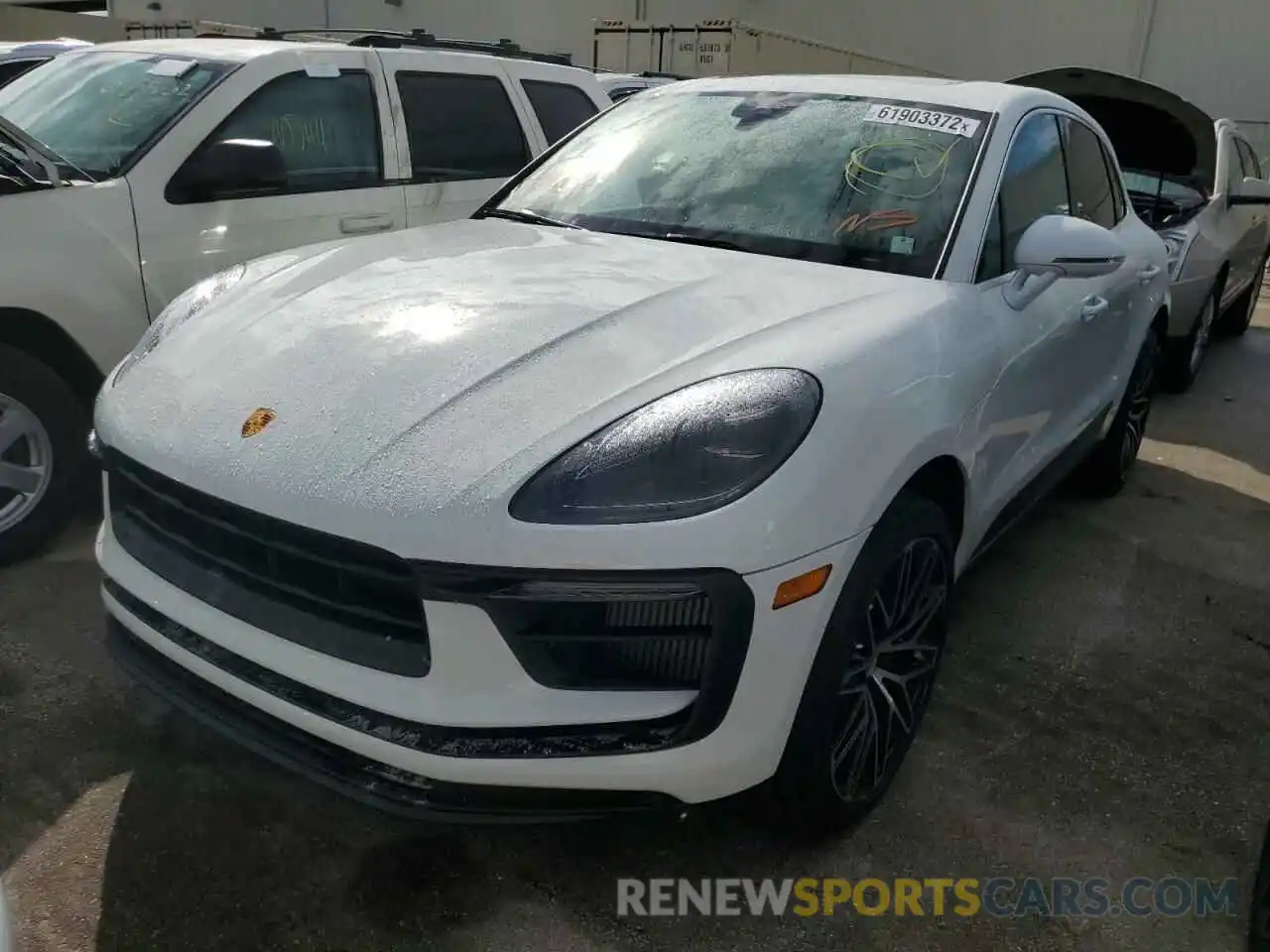 2 Photograph of a damaged car WP1AG2A54NLB20152 PORSCHE MACAN 2022