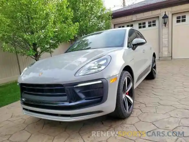 2 Photograph of a damaged car WP1AG2A54NLB20913 PORSCHE MACAN 2022