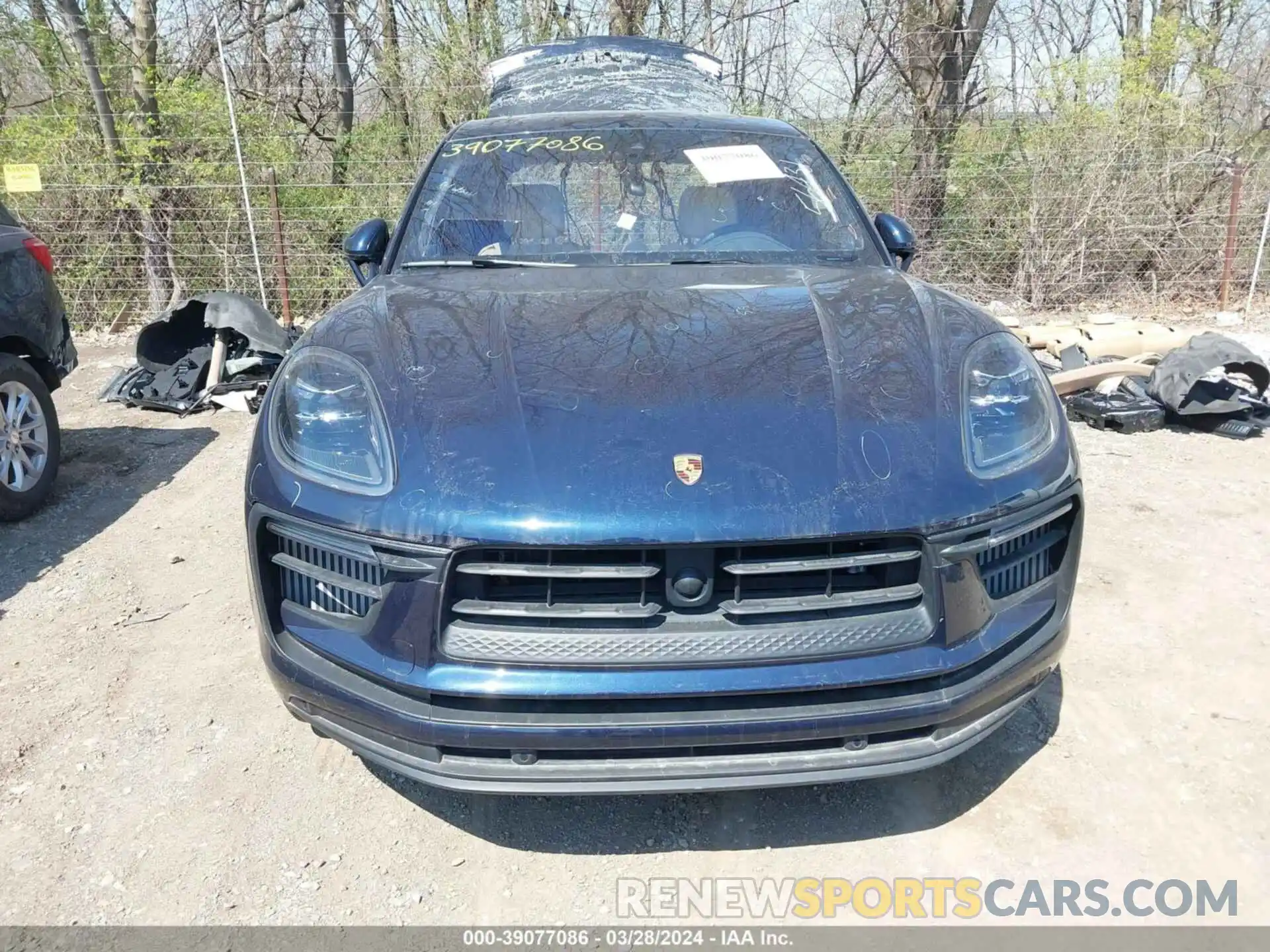 13 Photograph of a damaged car WP1AG2A56NLB22775 PORSCHE MACAN 2022