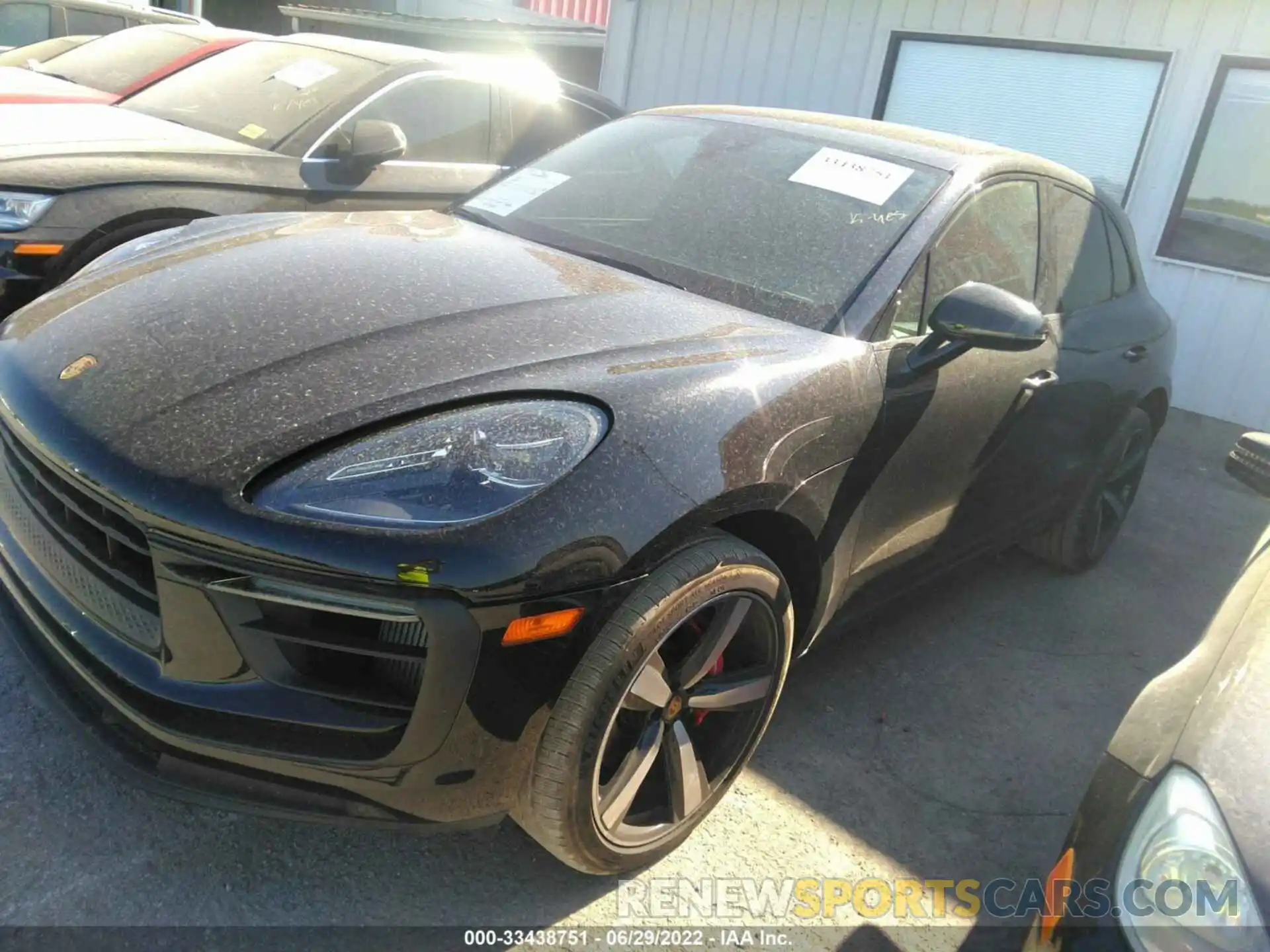 2 Photograph of a damaged car WP1AG2A57NLB20713 PORSCHE MACAN 2022