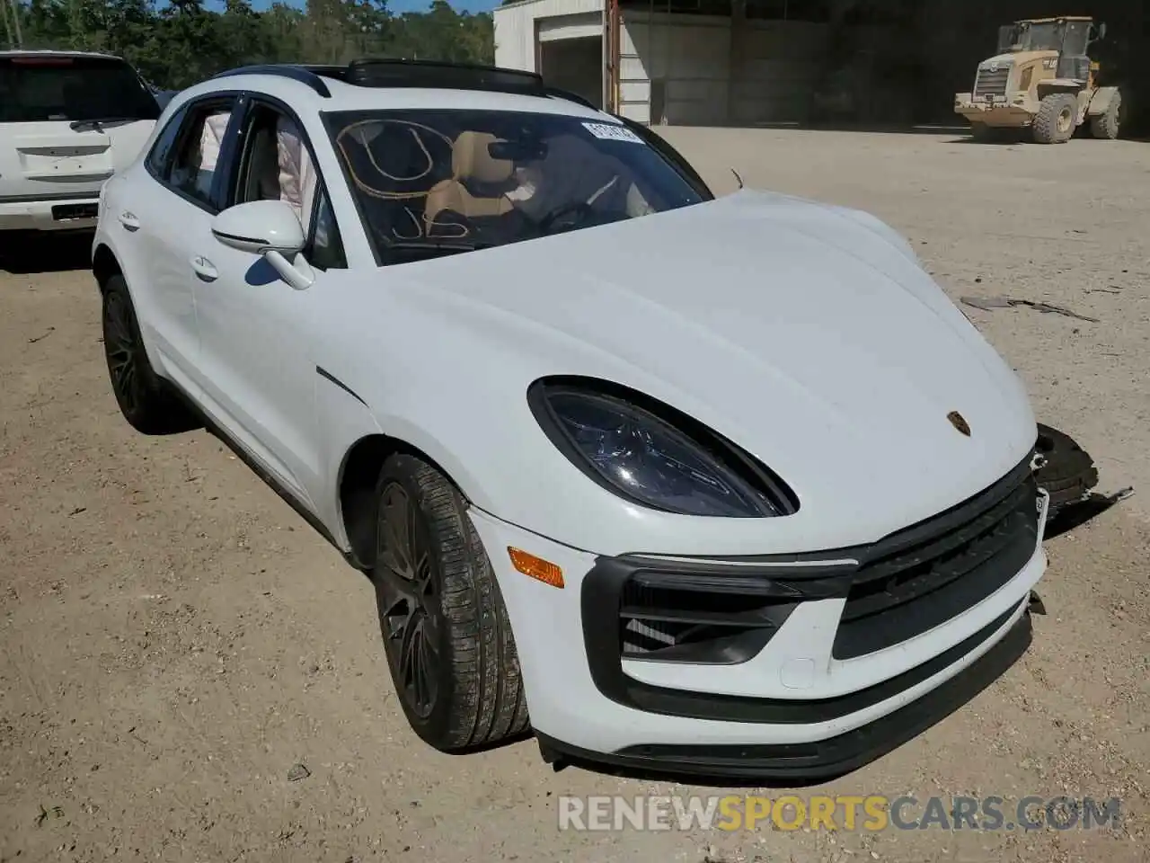 1 Photograph of a damaged car WP1AG2A57NLB22011 PORSCHE MACAN 2022