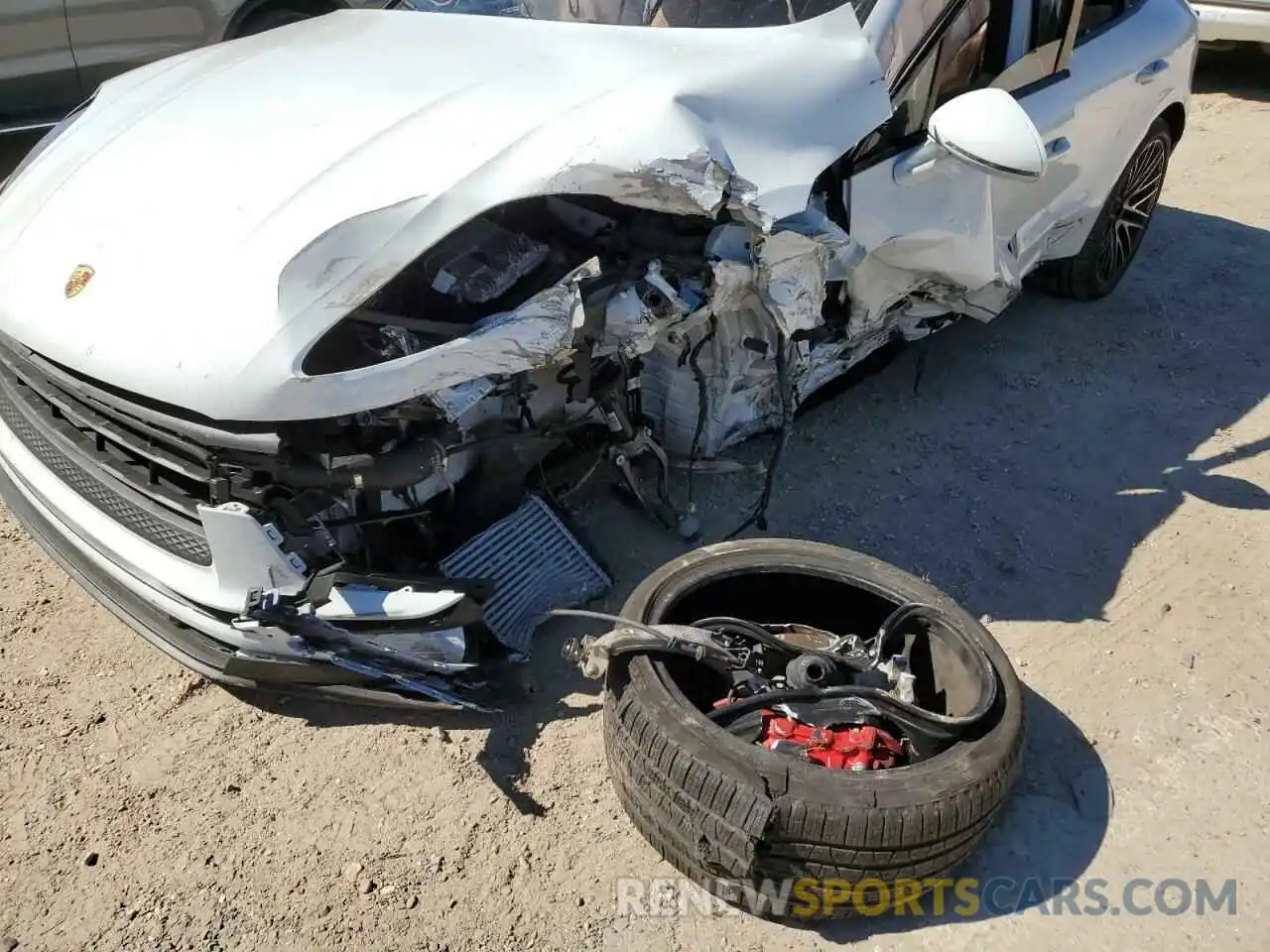 9 Photograph of a damaged car WP1AG2A57NLB22011 PORSCHE MACAN 2022