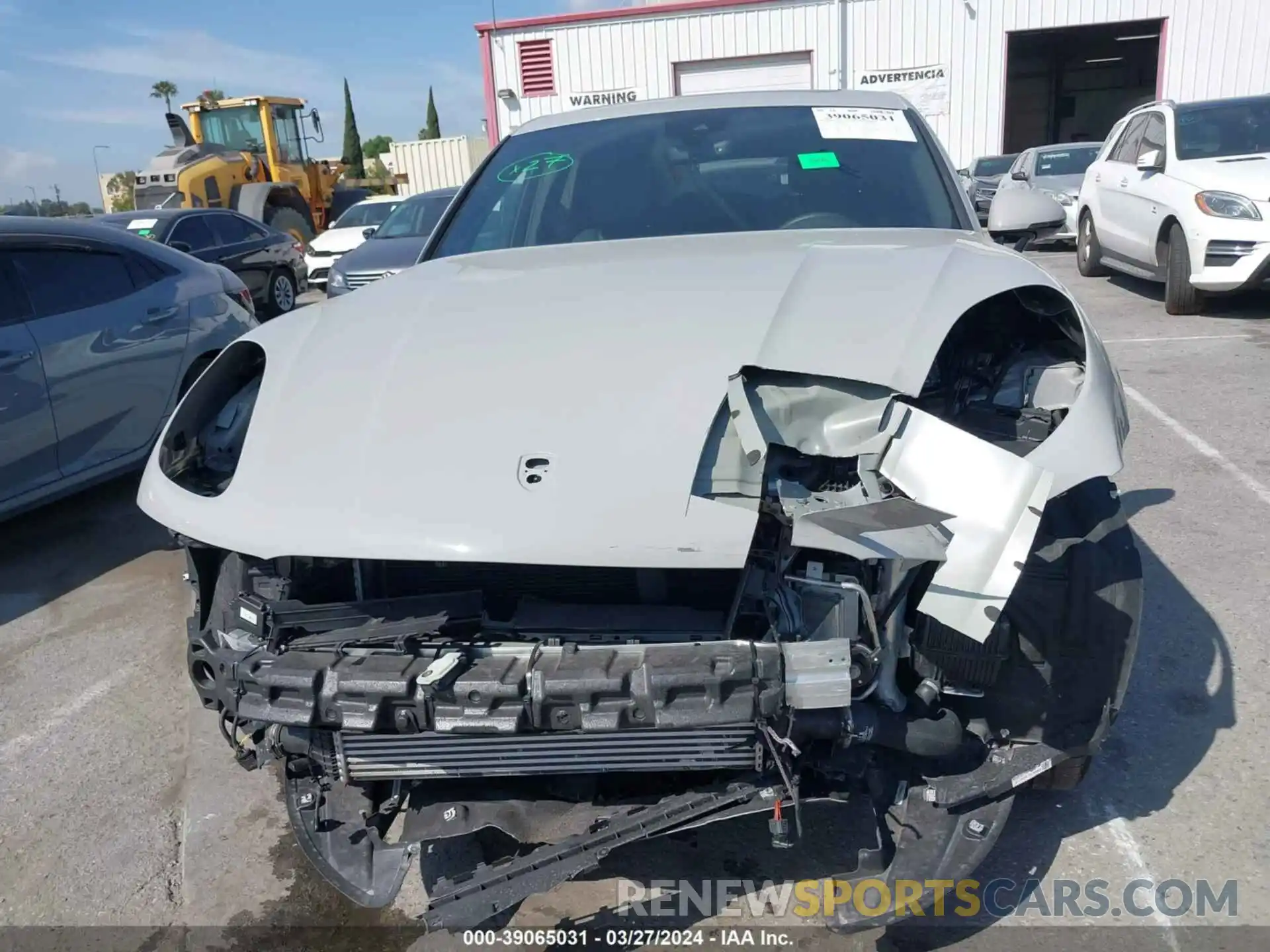 12 Photograph of a damaged car WP1AA2A50PLB11260 PORSCHE MACAN 2023