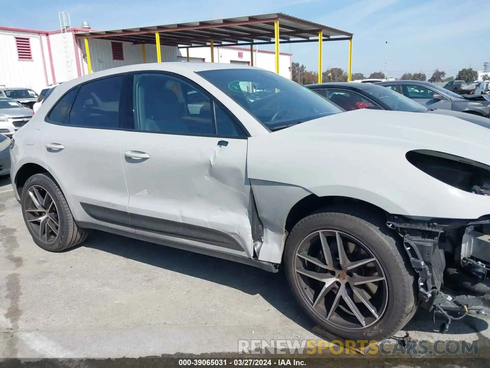 13 Photograph of a damaged car WP1AA2A50PLB11260 PORSCHE MACAN 2023