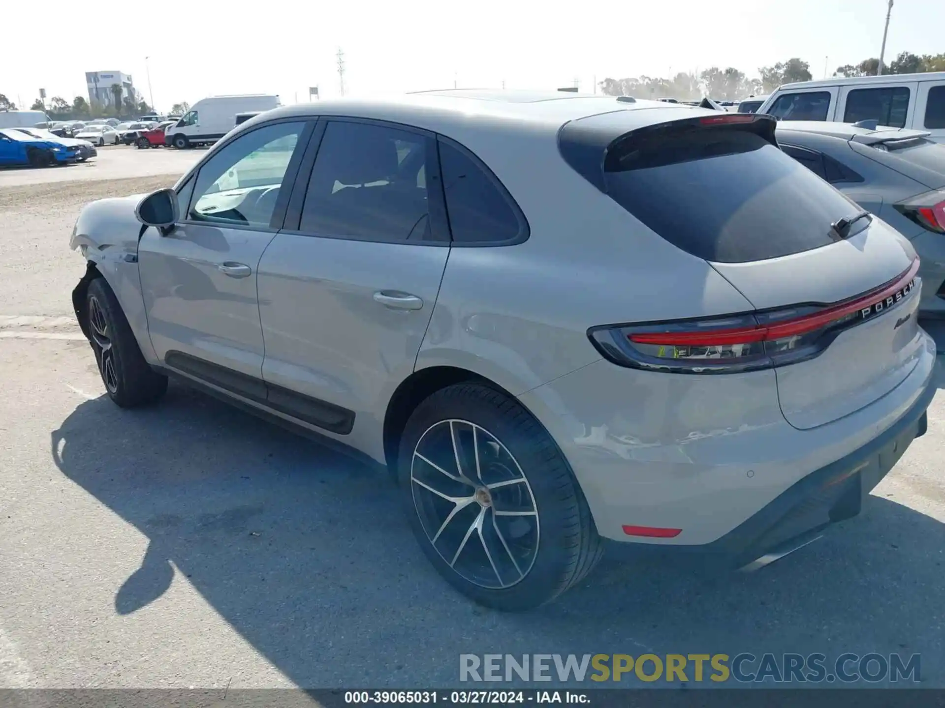 14 Photograph of a damaged car WP1AA2A50PLB11260 PORSCHE MACAN 2023