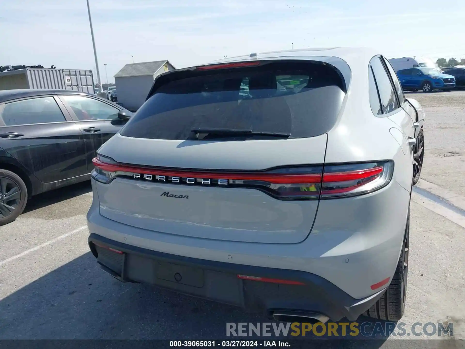 16 Photograph of a damaged car WP1AA2A50PLB11260 PORSCHE MACAN 2023