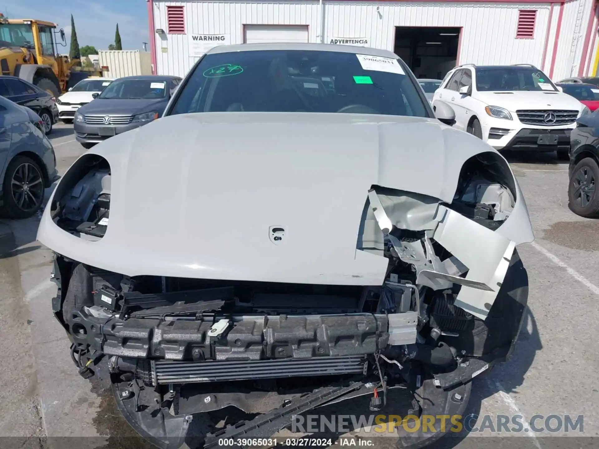 6 Photograph of a damaged car WP1AA2A50PLB11260 PORSCHE MACAN 2023