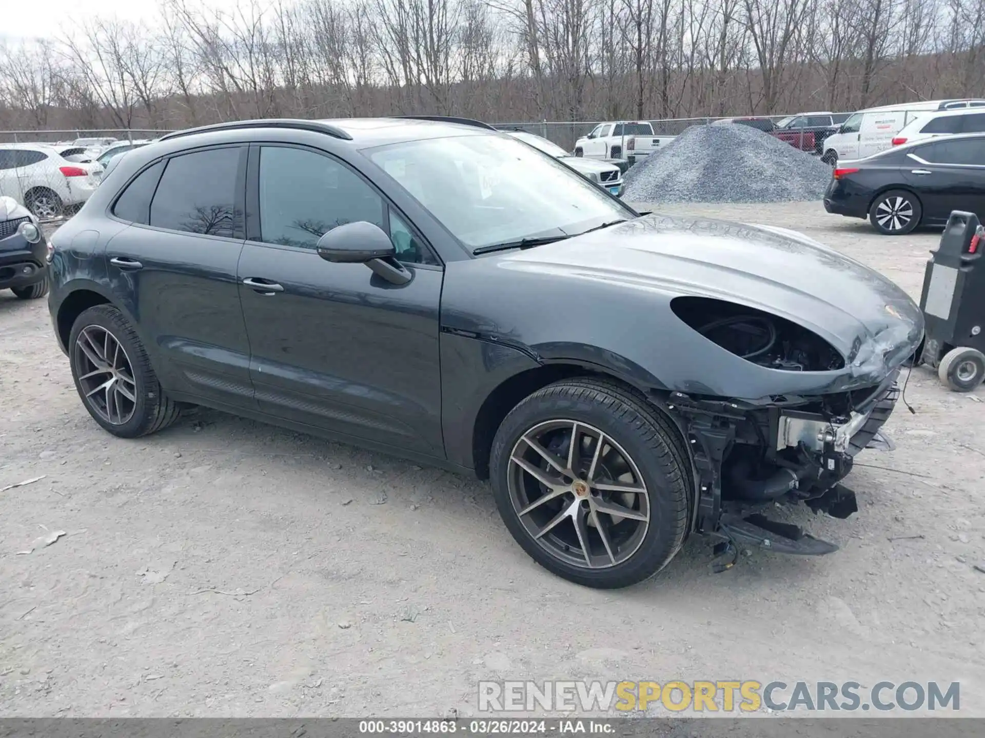 1 Photograph of a damaged car WP1AA2A50PLB20573 PORSCHE MACAN 2023