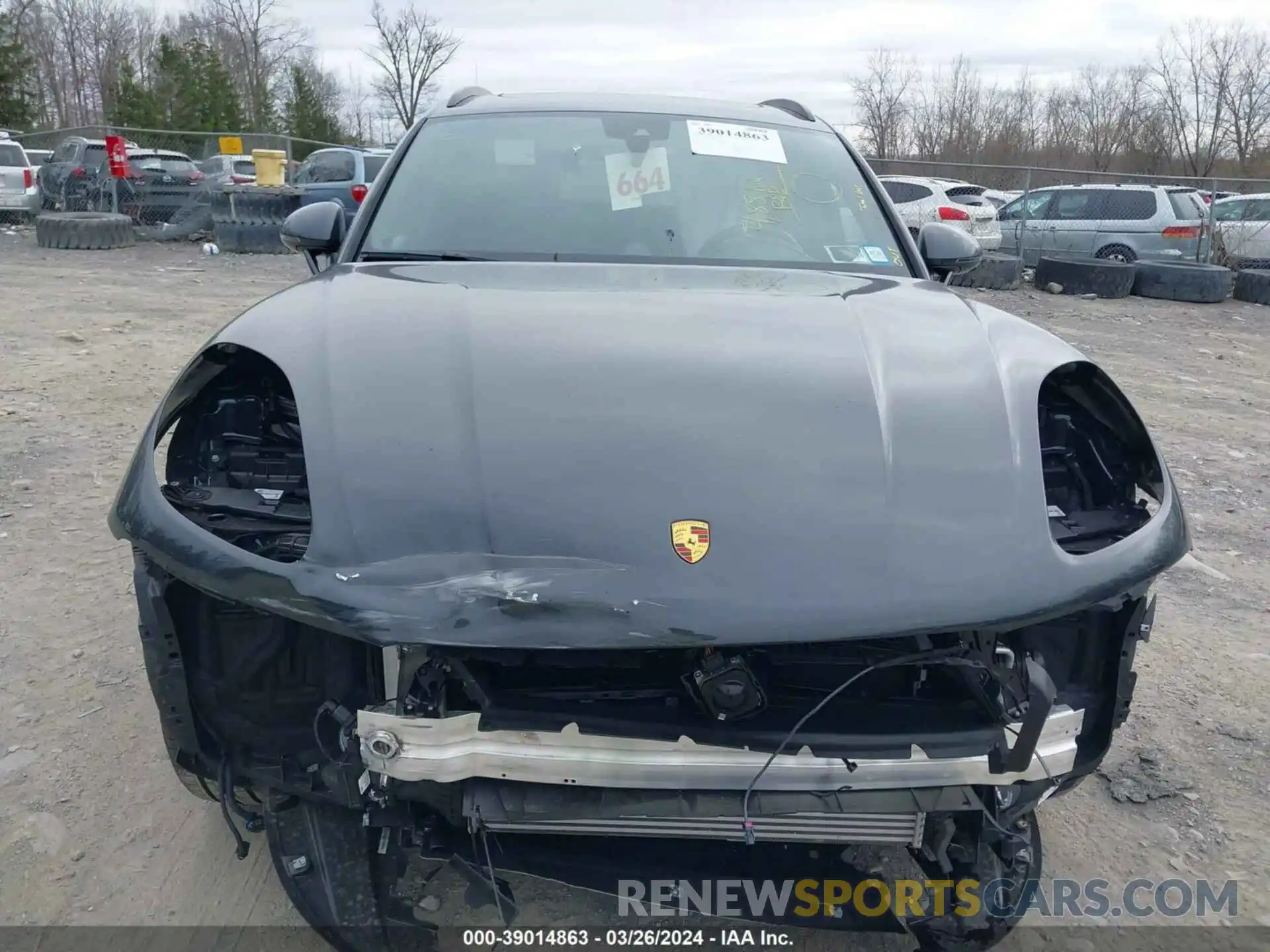 12 Photograph of a damaged car WP1AA2A50PLB20573 PORSCHE MACAN 2023