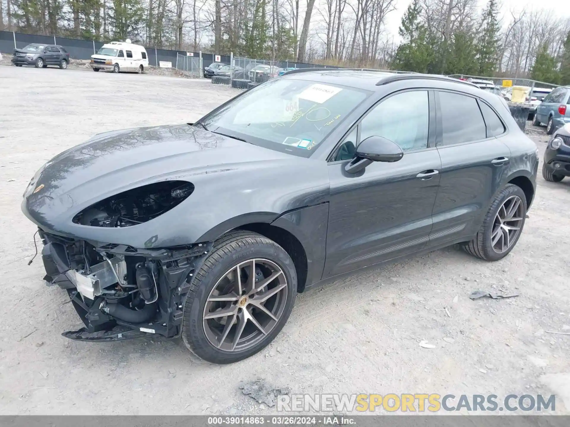 2 Photograph of a damaged car WP1AA2A50PLB20573 PORSCHE MACAN 2023