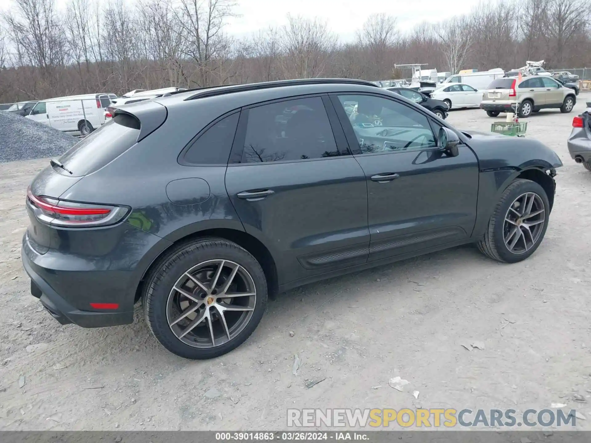 4 Фотография поврежденного автомобиля WP1AA2A50PLB20573 PORSCHE MACAN 2023