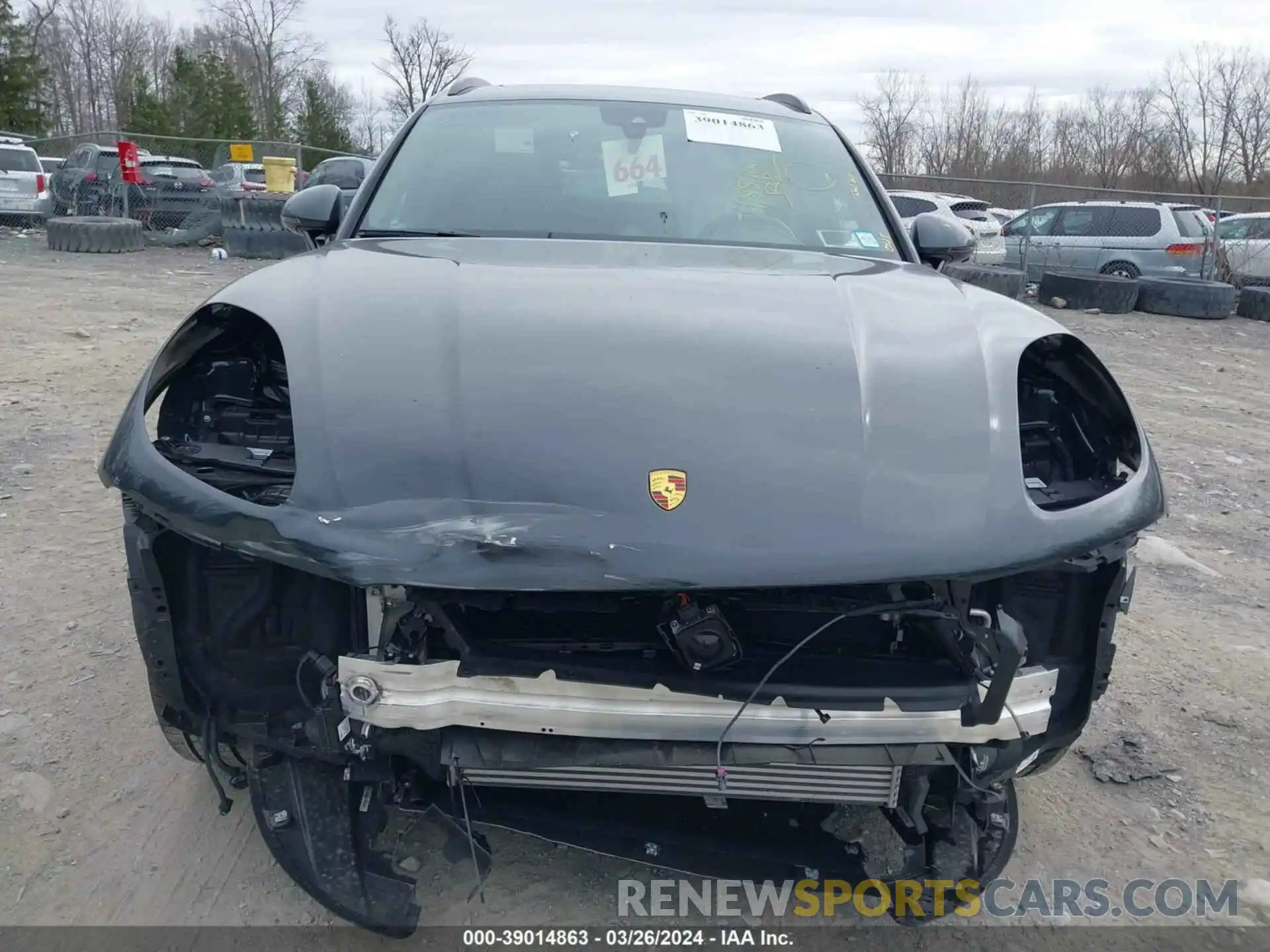 6 Photograph of a damaged car WP1AA2A50PLB20573 PORSCHE MACAN 2023