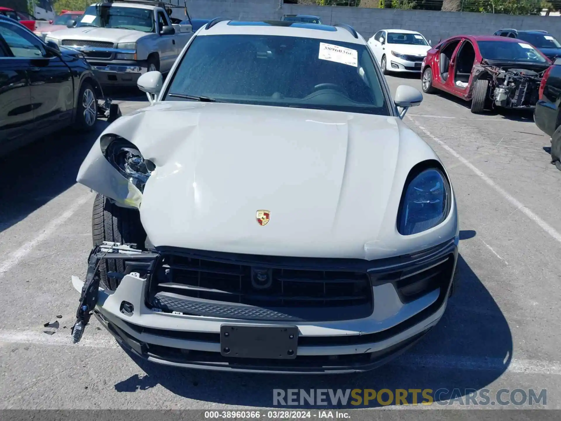 12 Photograph of a damaged car WP1AA2A59PLB06851 PORSCHE MACAN 2023