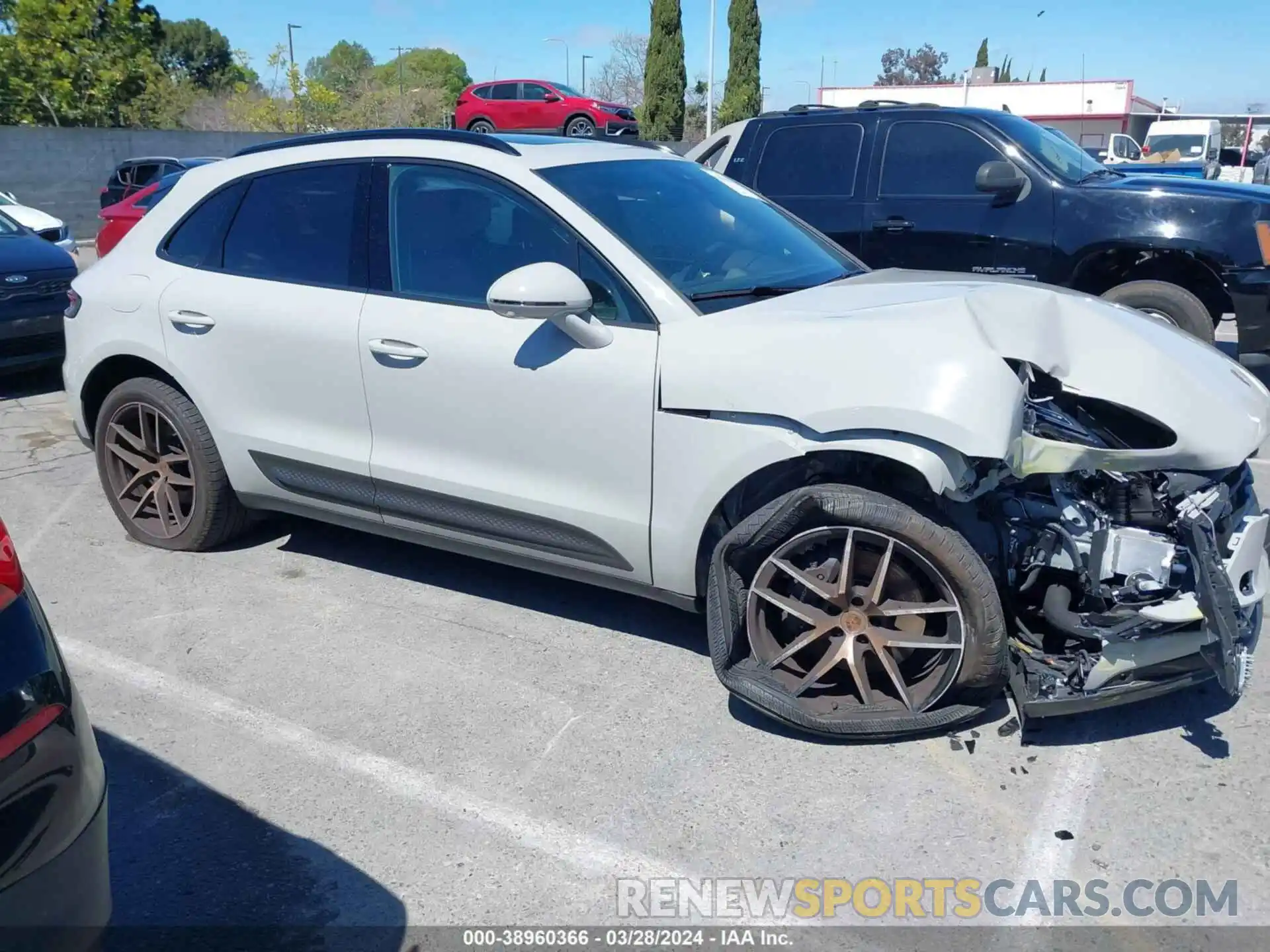 13 Photograph of a damaged car WP1AA2A59PLB06851 PORSCHE MACAN 2023