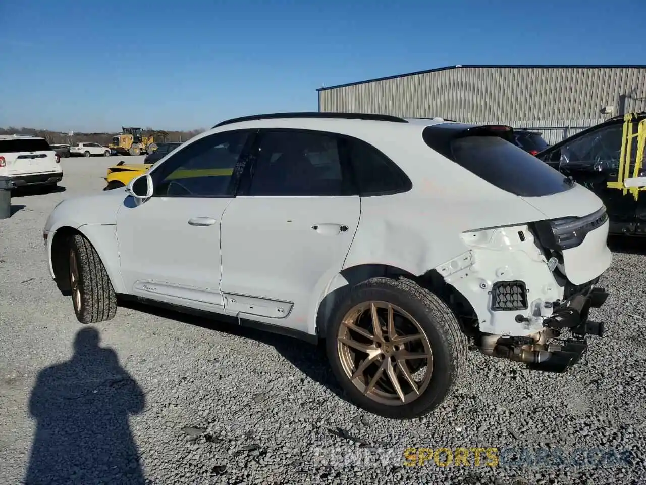 2 Photograph of a damaged car WP1AA2A5XPLB17325 PORSCHE MACAN 2023