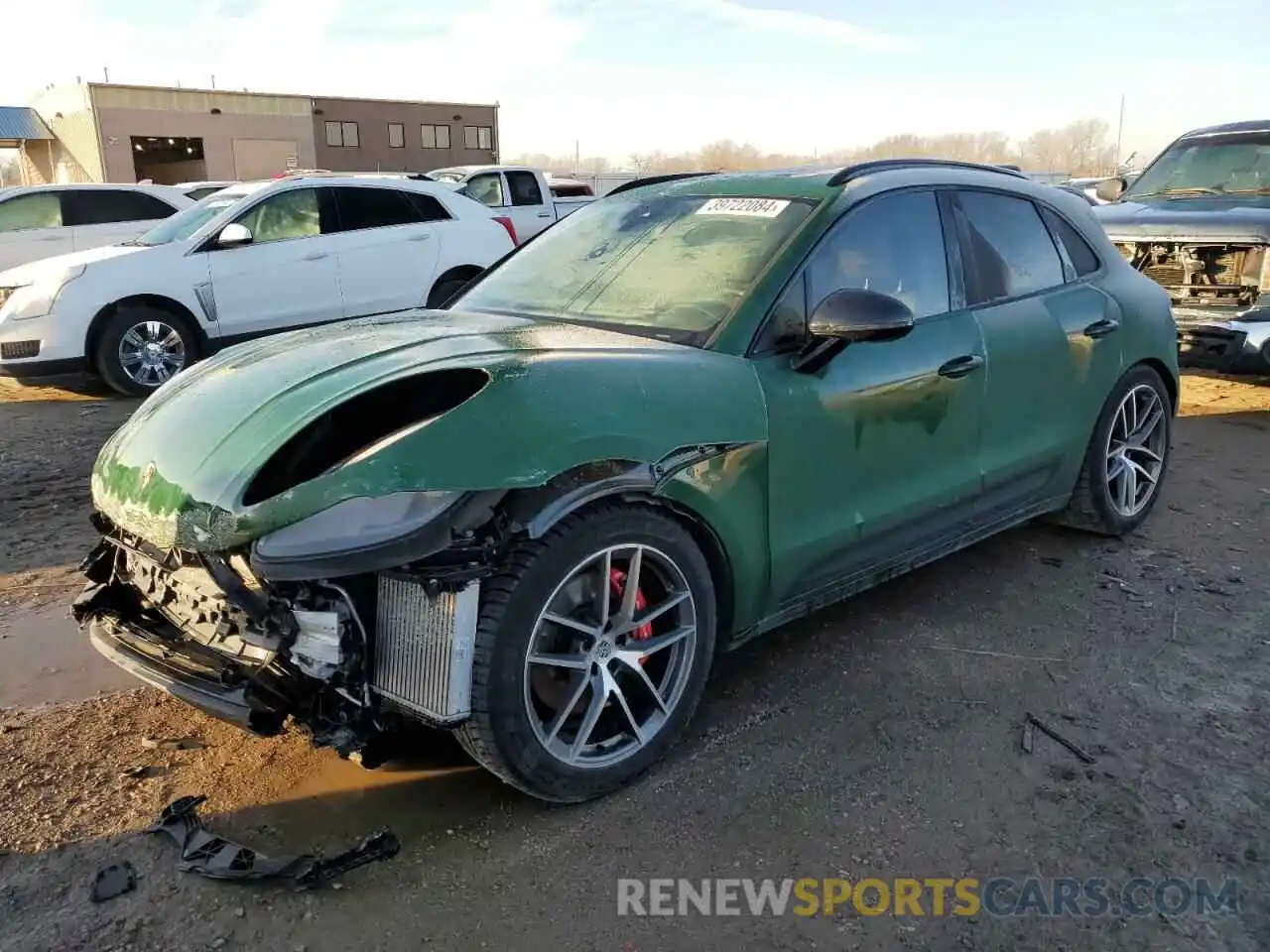 1 Photograph of a damaged car WP1AG2A51PLB35761 PORSCHE MACAN 2023