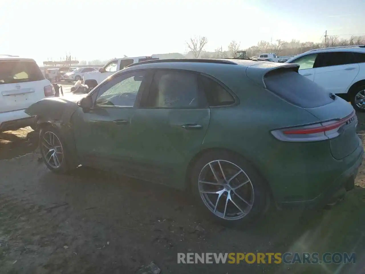 2 Photograph of a damaged car WP1AG2A51PLB35761 PORSCHE MACAN 2023