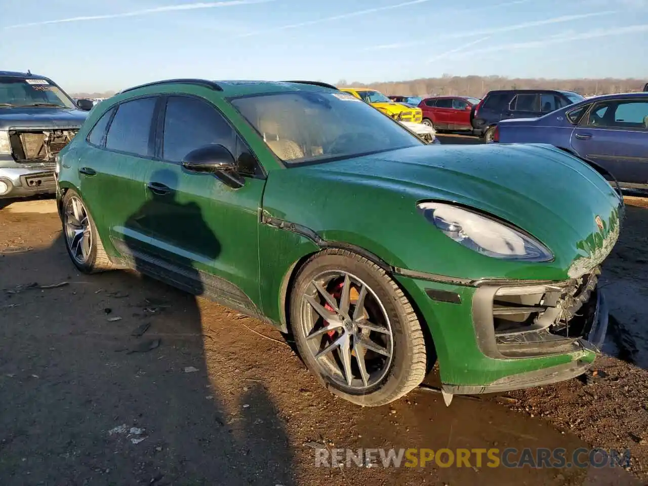 4 Photograph of a damaged car WP1AG2A51PLB35761 PORSCHE MACAN 2023