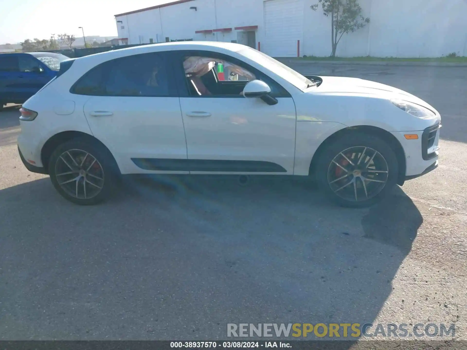 13 Photograph of a damaged car WP1AG2A52PLB38247 PORSCHE MACAN 2023