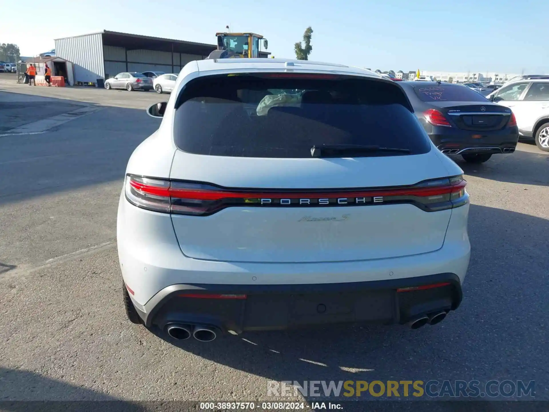 16 Photograph of a damaged car WP1AG2A52PLB38247 PORSCHE MACAN 2023