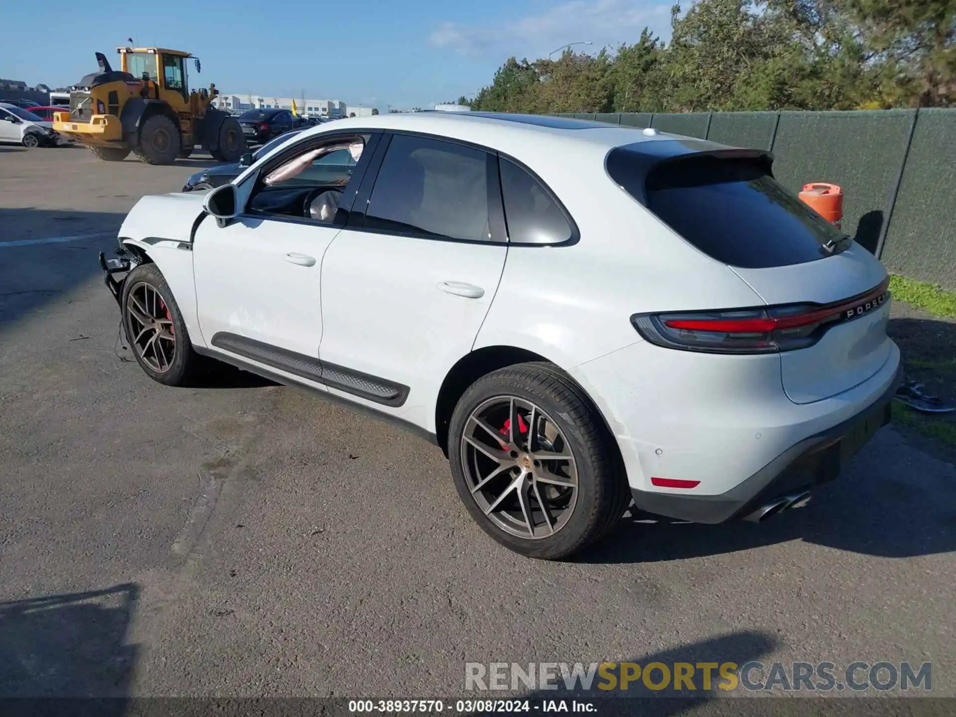 3 Photograph of a damaged car WP1AG2A52PLB38247 PORSCHE MACAN 2023