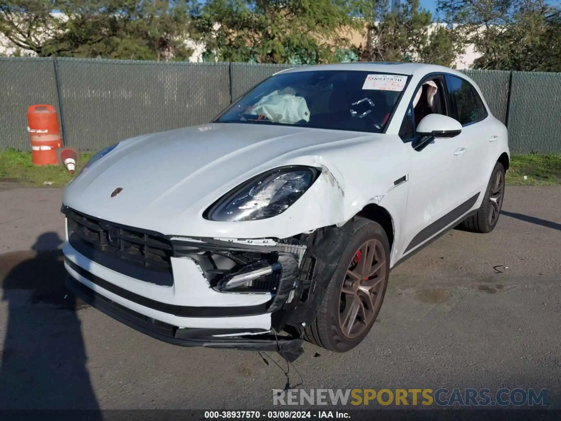 6 Photograph of a damaged car WP1AG2A52PLB38247 PORSCHE MACAN 2023