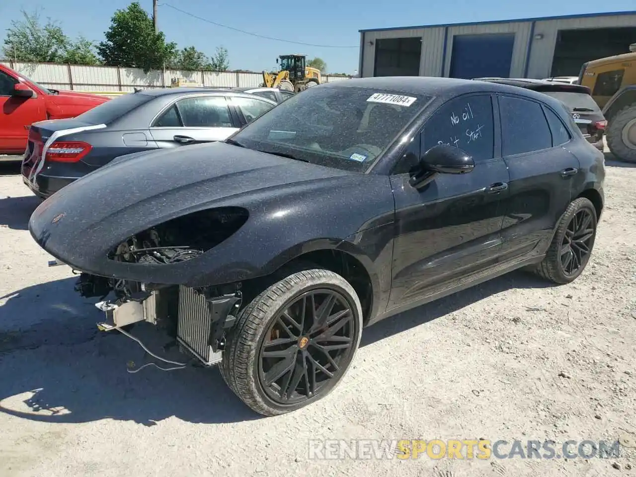 1 Photograph of a damaged car WP1AG2A59PLB39430 PORSCHE MACAN 2023