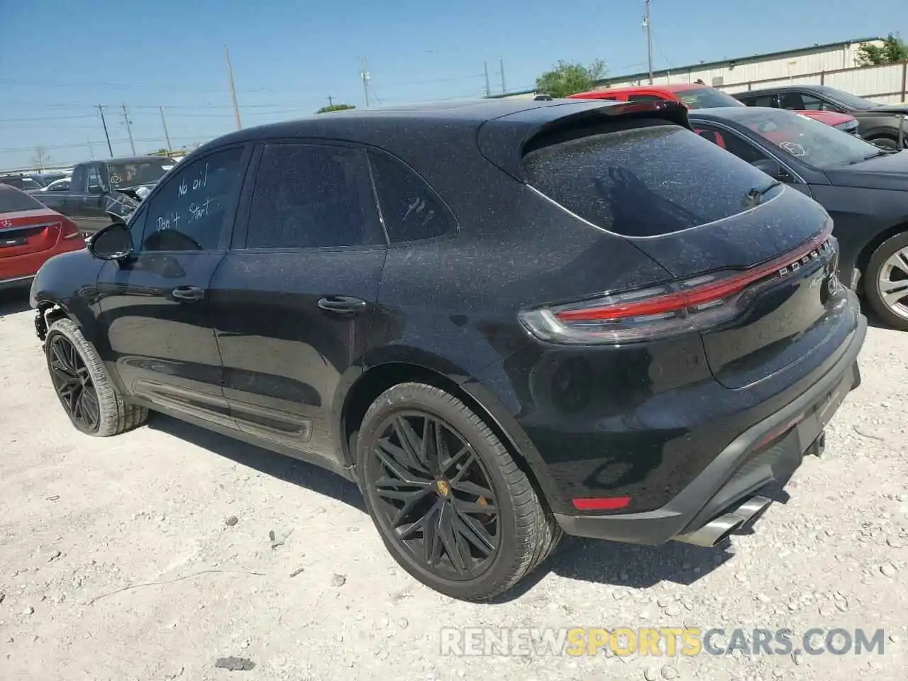 2 Photograph of a damaged car WP1AG2A59PLB39430 PORSCHE MACAN 2023