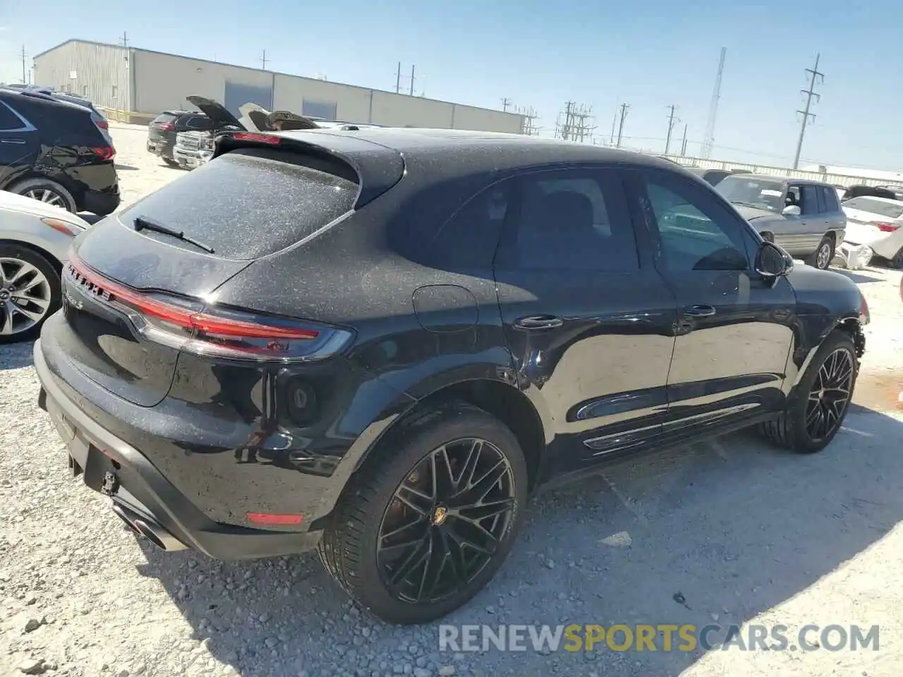 3 Photograph of a damaged car WP1AG2A59PLB39430 PORSCHE MACAN 2023