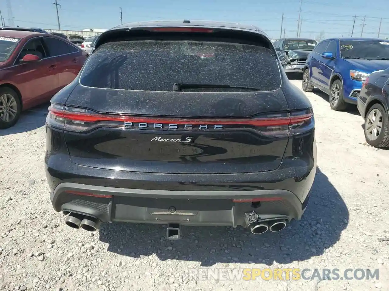 6 Photograph of a damaged car WP1AG2A59PLB39430 PORSCHE MACAN 2023