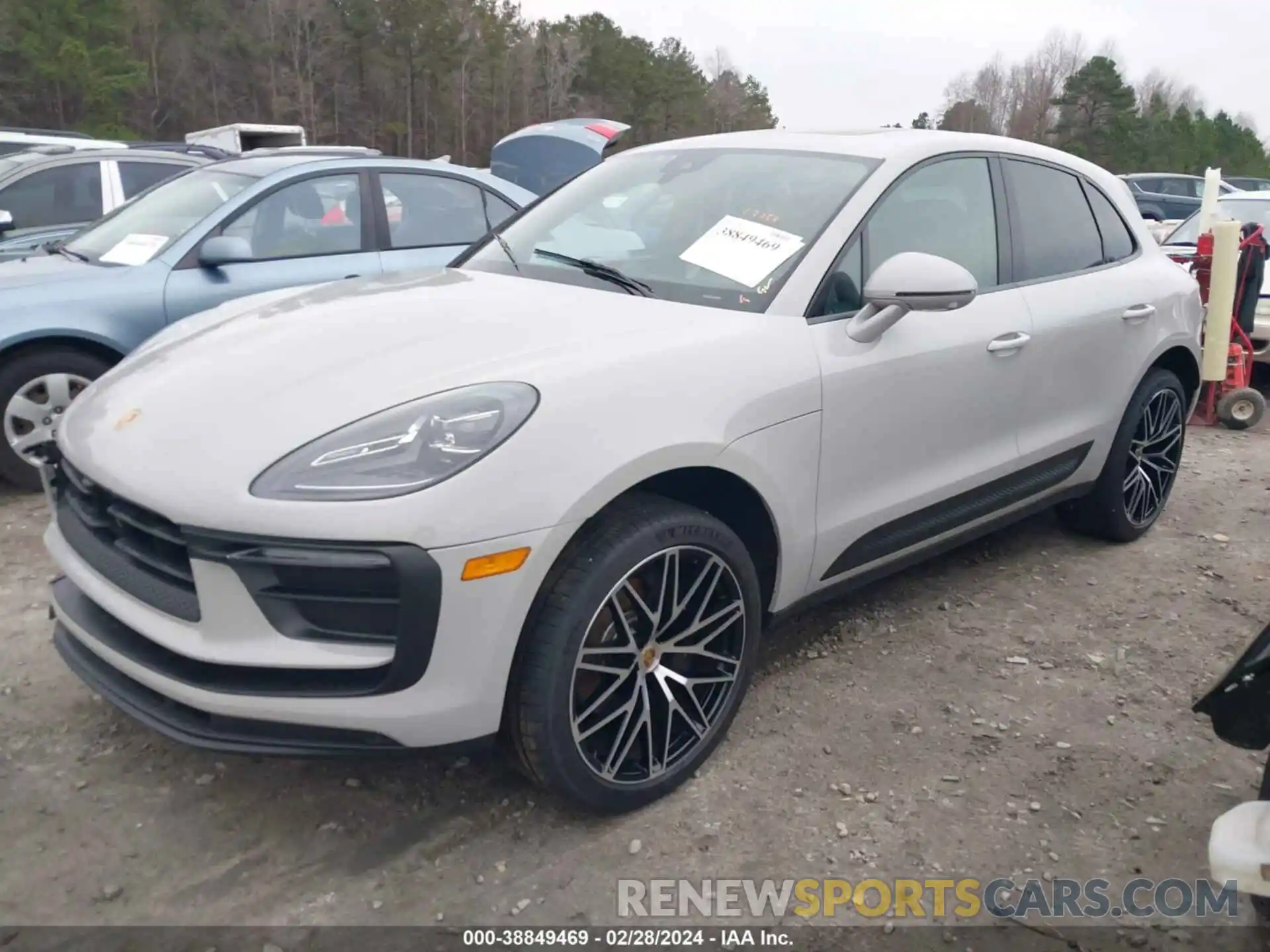 2 Photograph of a damaged car WP1AA2A51RLB01291 PORSCHE MACAN 2024