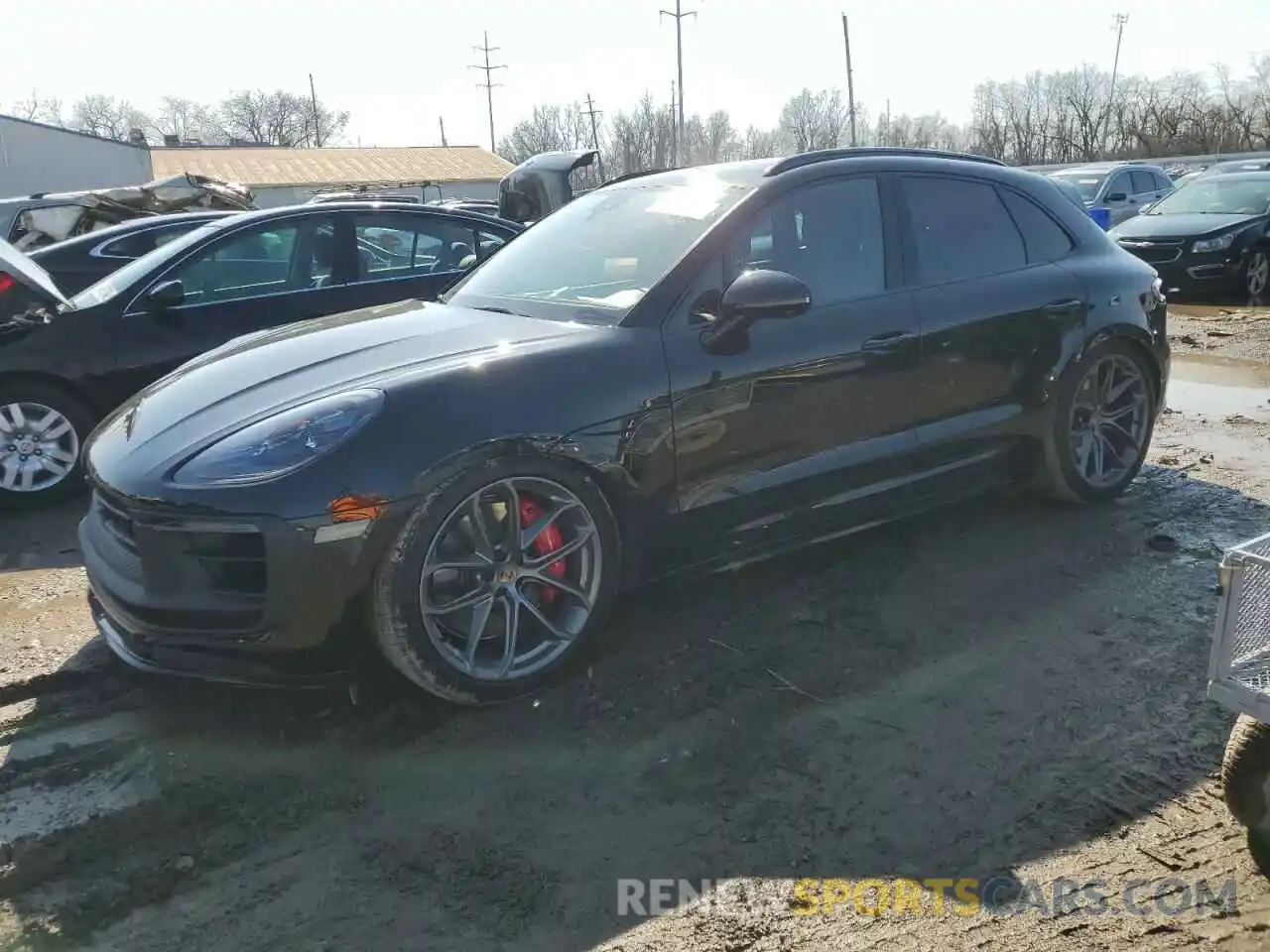 1 Photograph of a damaged car WP1AF2A52RLB55555 PORSCHE MACAN 2024