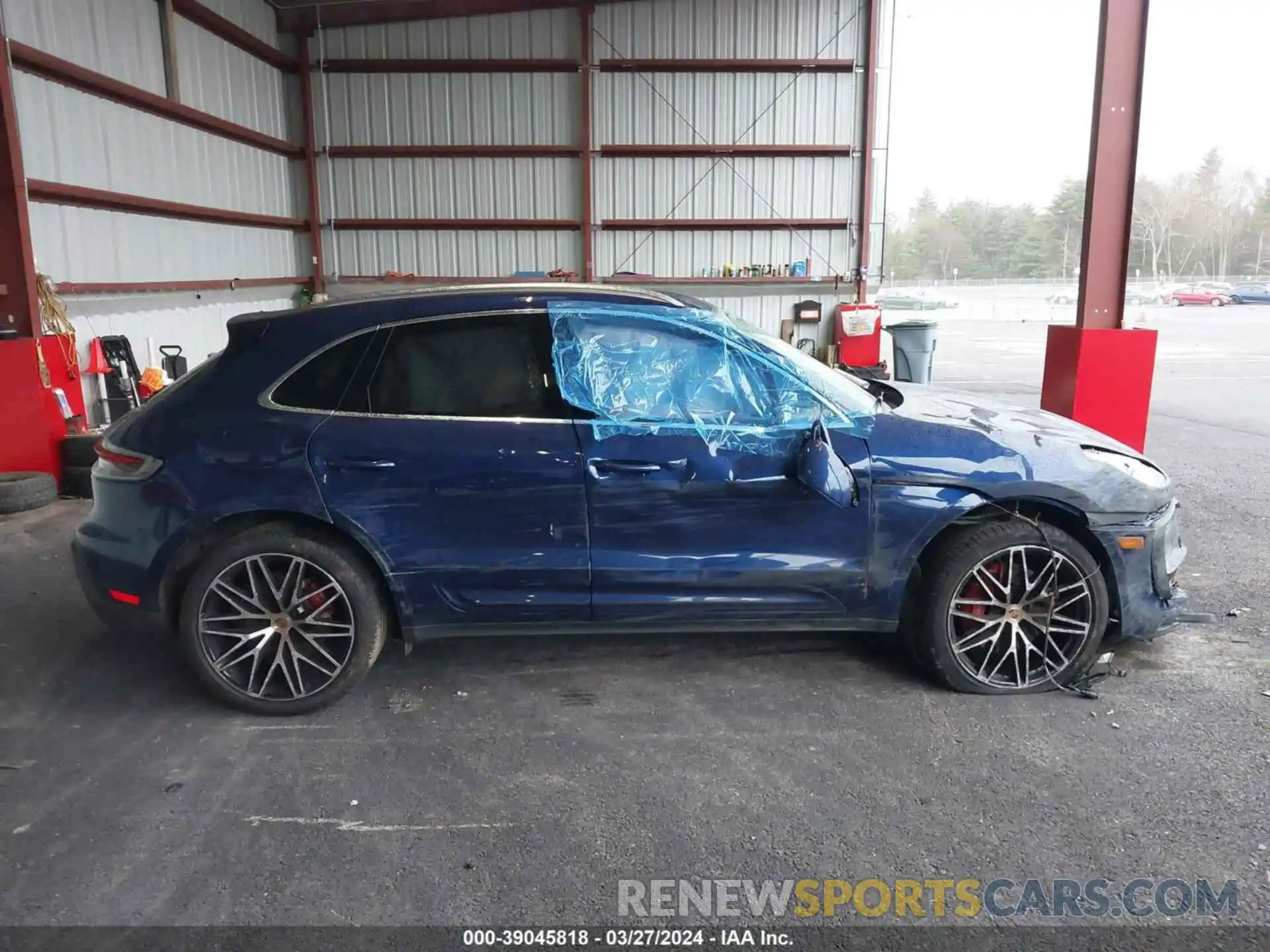 13 Photograph of a damaged car WP1AG2A51RLB35035 PORSCHE MACAN 2024