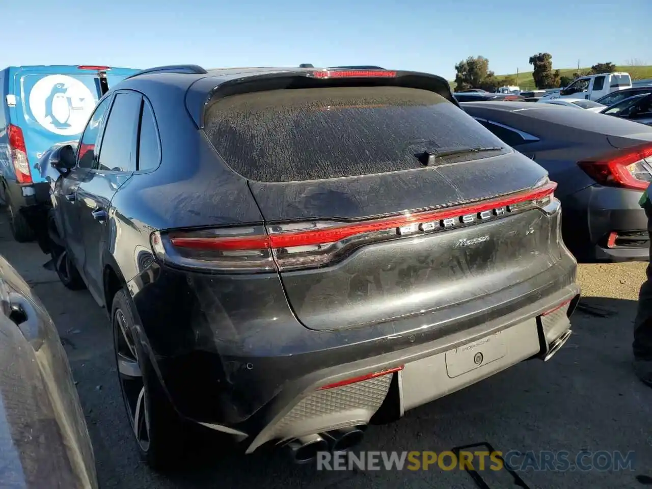 2 Photograph of a damaged car WP1AA2A51RLB00058 PORSCHE MACAN BASE 2024