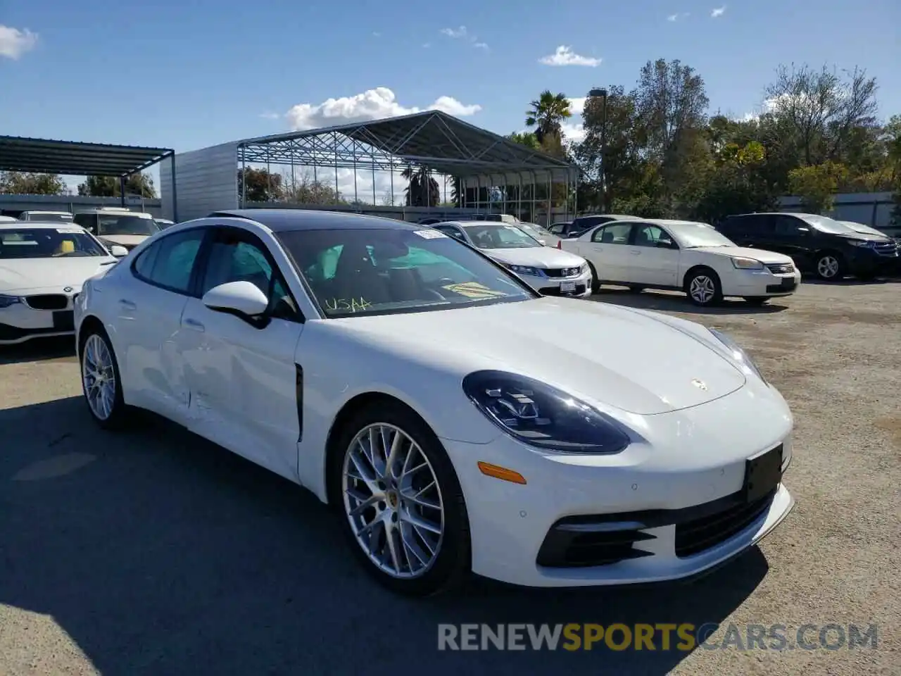 1 Photograph of a damaged car WP0AA2A70KL100416 PORSCHE PANAMERA 2019