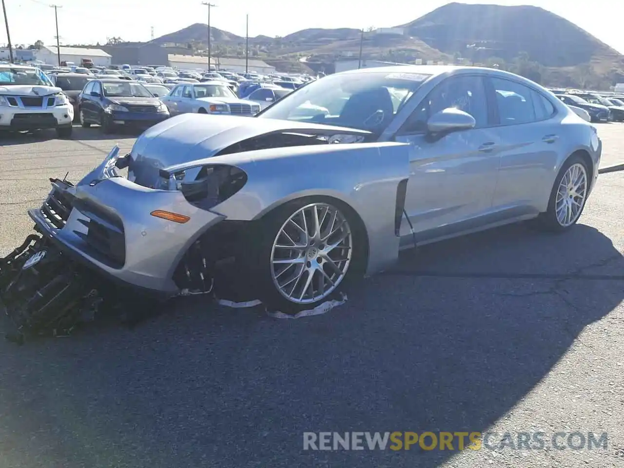 2 Photograph of a damaged car WP0AA2A70KL100884 PORSCHE PANAMERA 2019