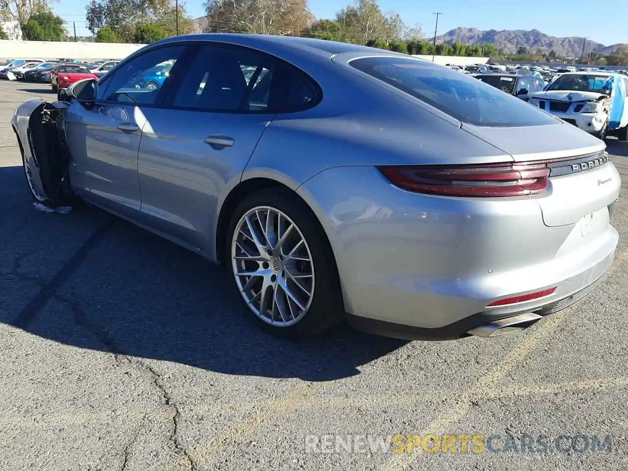 3 Photograph of a damaged car WP0AA2A70KL100884 PORSCHE PANAMERA 2019