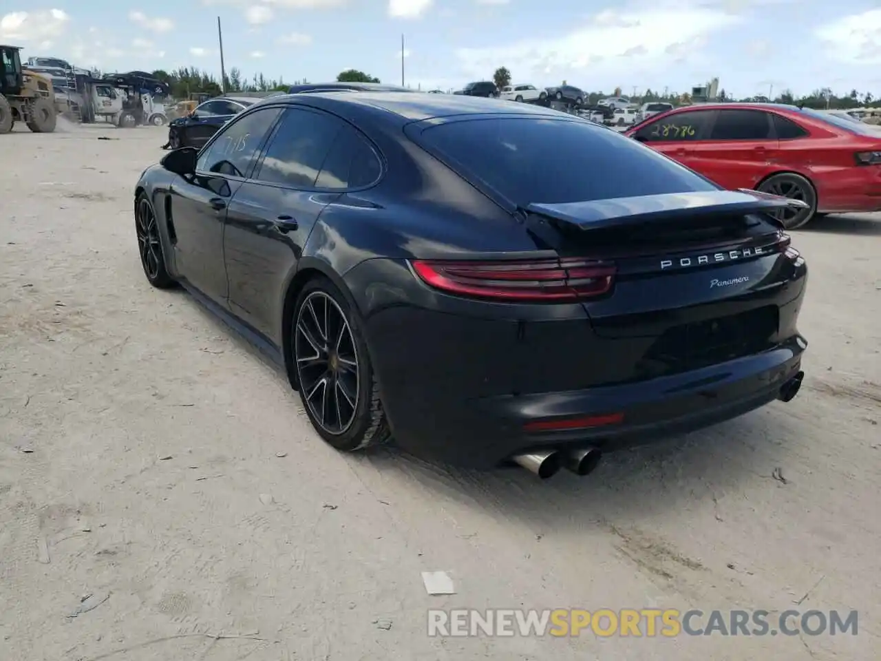 3 Photograph of a damaged car WP0AA2A70KL102165 PORSCHE PANAMERA 2019