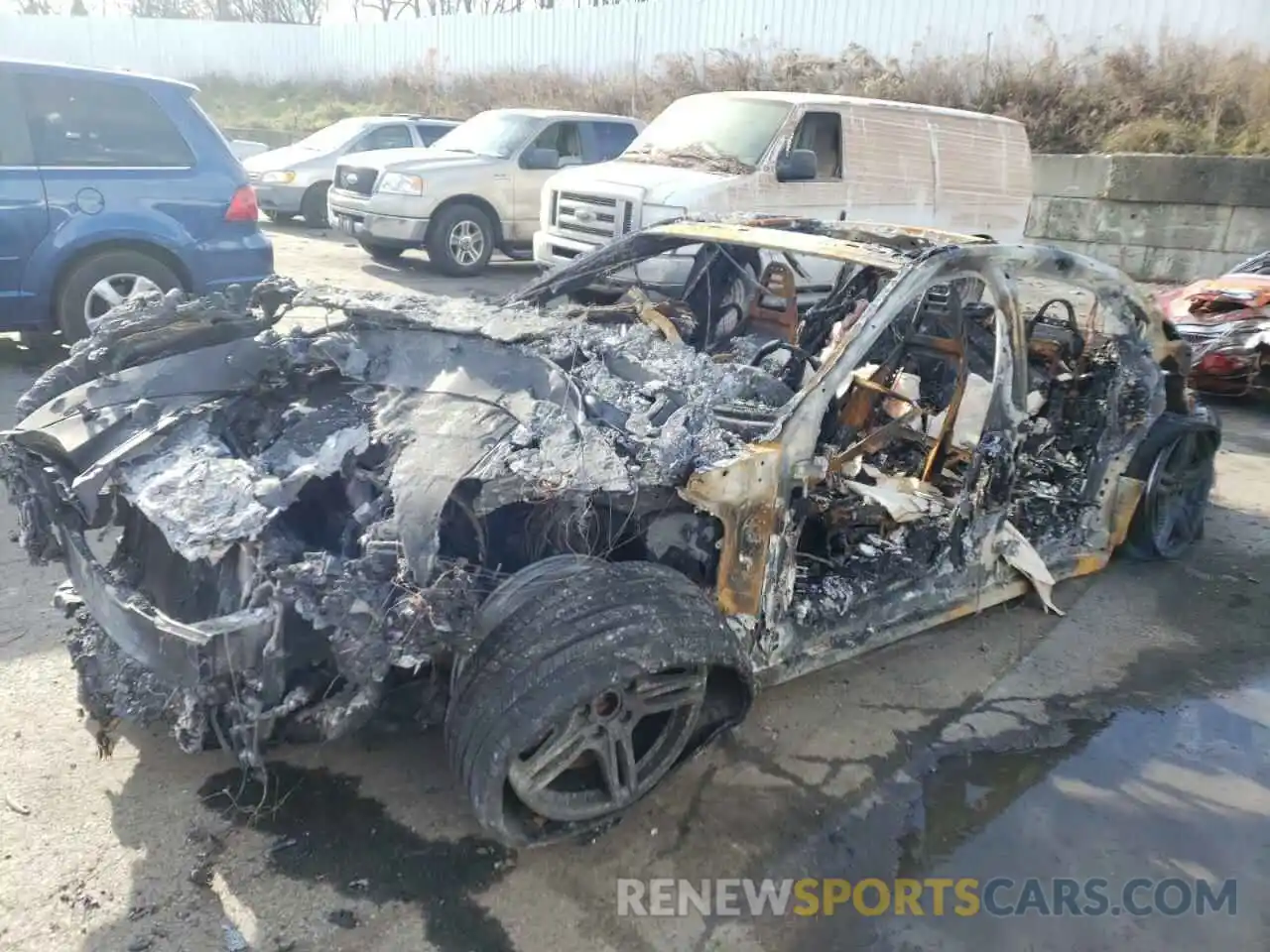 2 Photograph of a damaged car WP0AA2A70KL102361 PORSCHE PANAMERA 2019