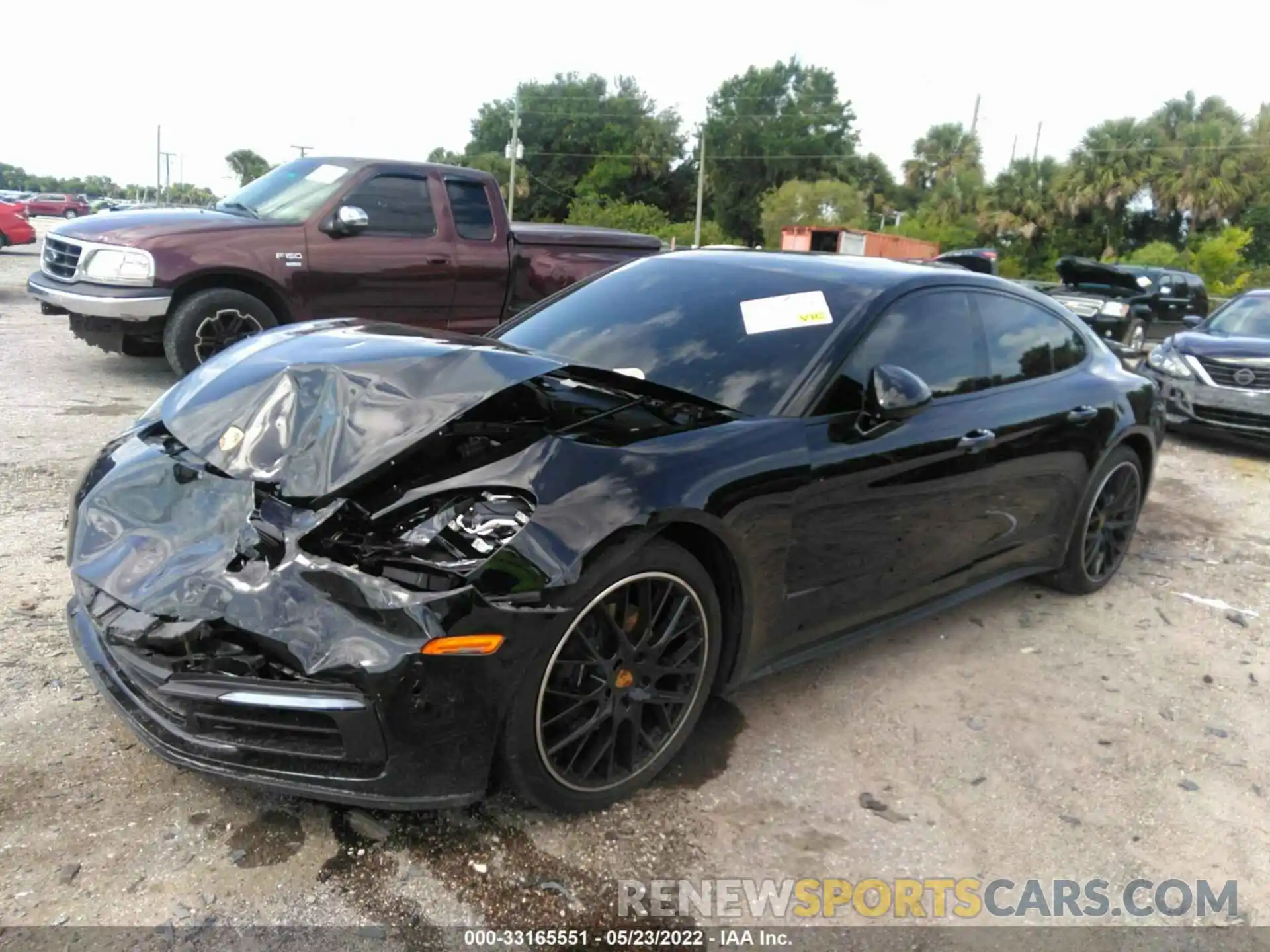 2 Photograph of a damaged car WP0AA2A71KL101347 PORSCHE PANAMERA 2019