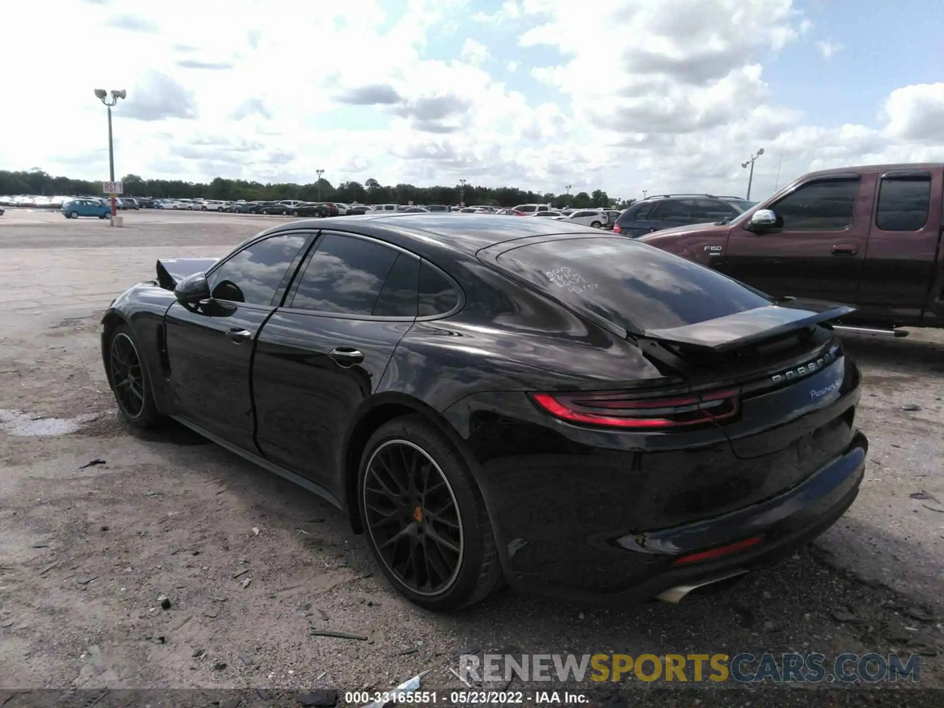 3 Photograph of a damaged car WP0AA2A71KL101347 PORSCHE PANAMERA 2019