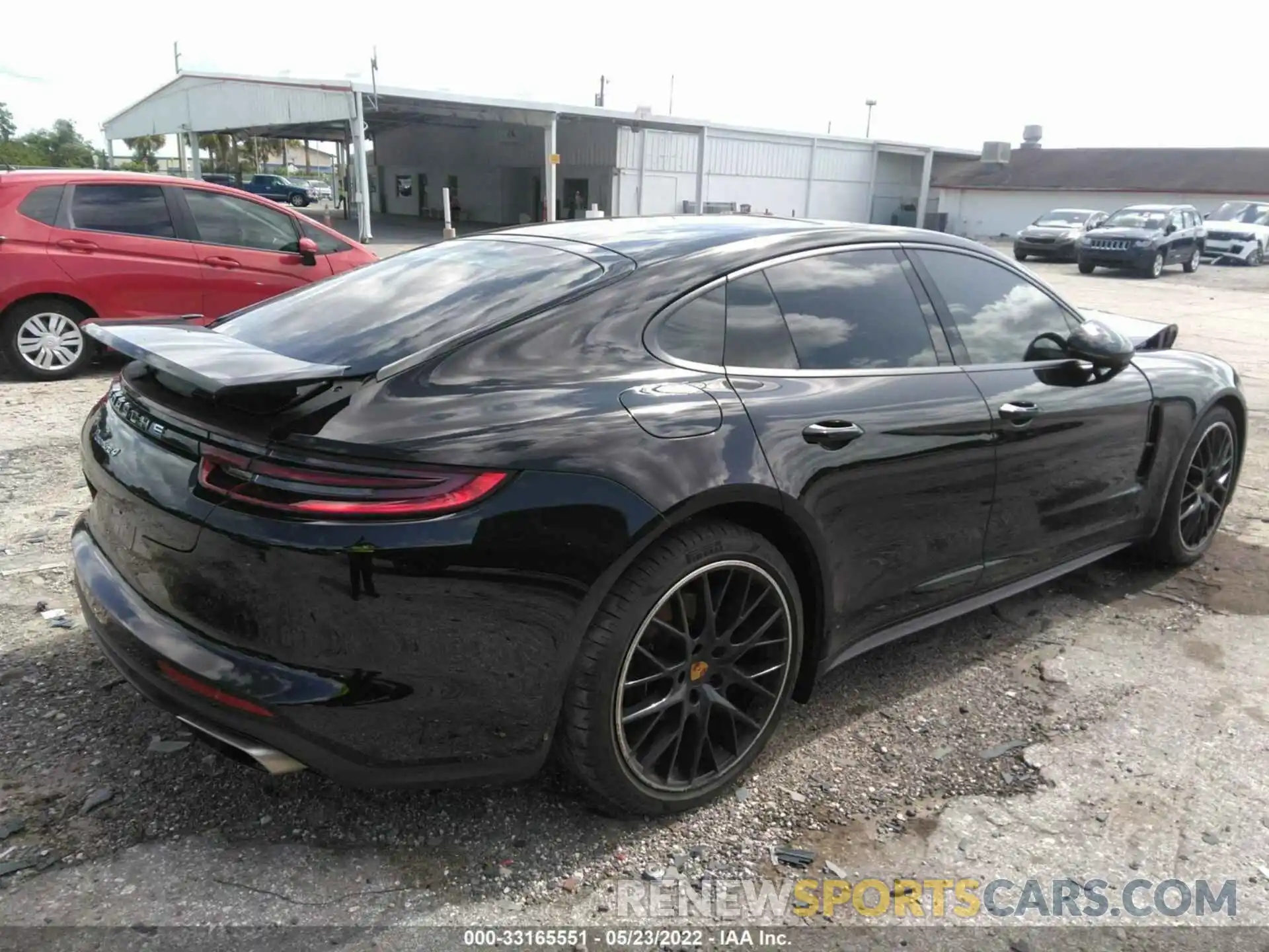 4 Photograph of a damaged car WP0AA2A71KL101347 PORSCHE PANAMERA 2019