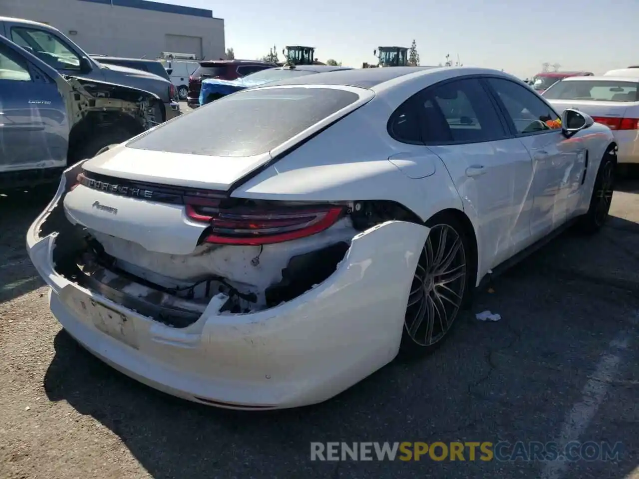 4 Photograph of a damaged car WP0AA2A72KL100451 PORSCHE PANAMERA 2019