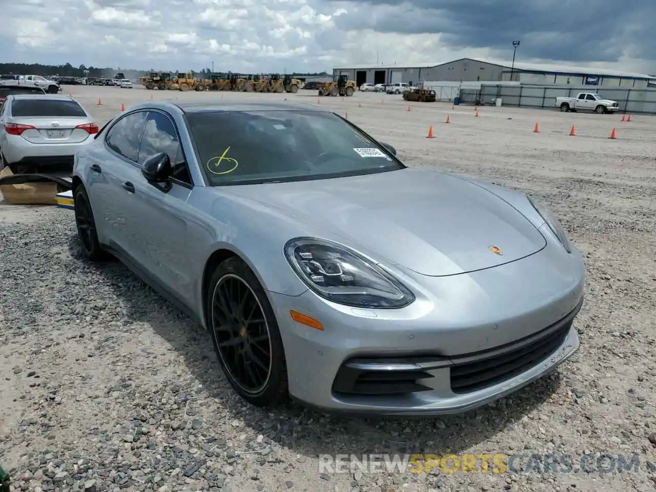 1 Photograph of a damaged car WP0AA2A72KL100885 PORSCHE PANAMERA 2019