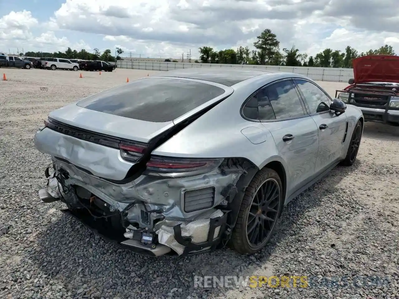 4 Photograph of a damaged car WP0AA2A72KL100885 PORSCHE PANAMERA 2019