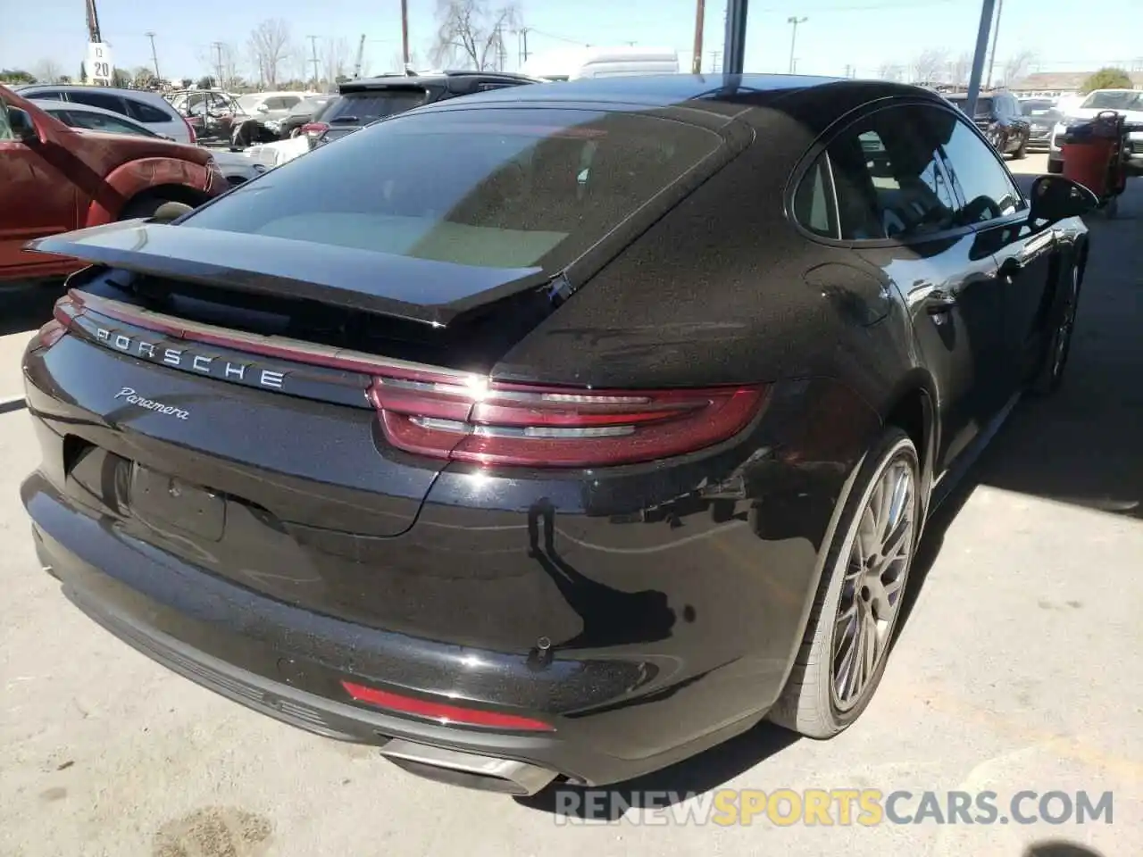 4 Фотография поврежденного автомобиля WP0AA2A73KL101124 PORSCHE PANAMERA 2019